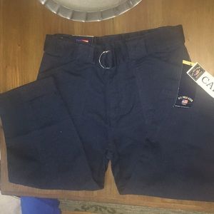 🎀 girl’s adjustable waist Capri pants
